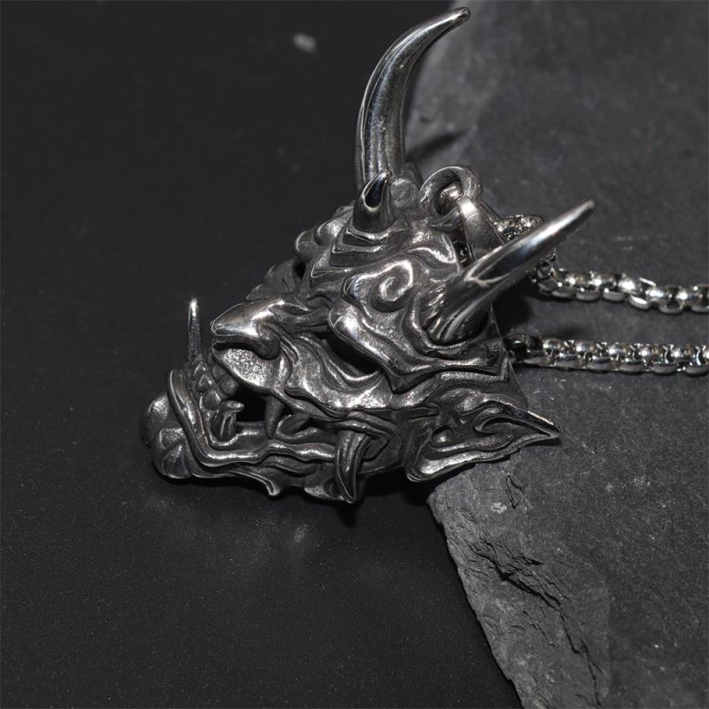 Creative Head Beast Necklace