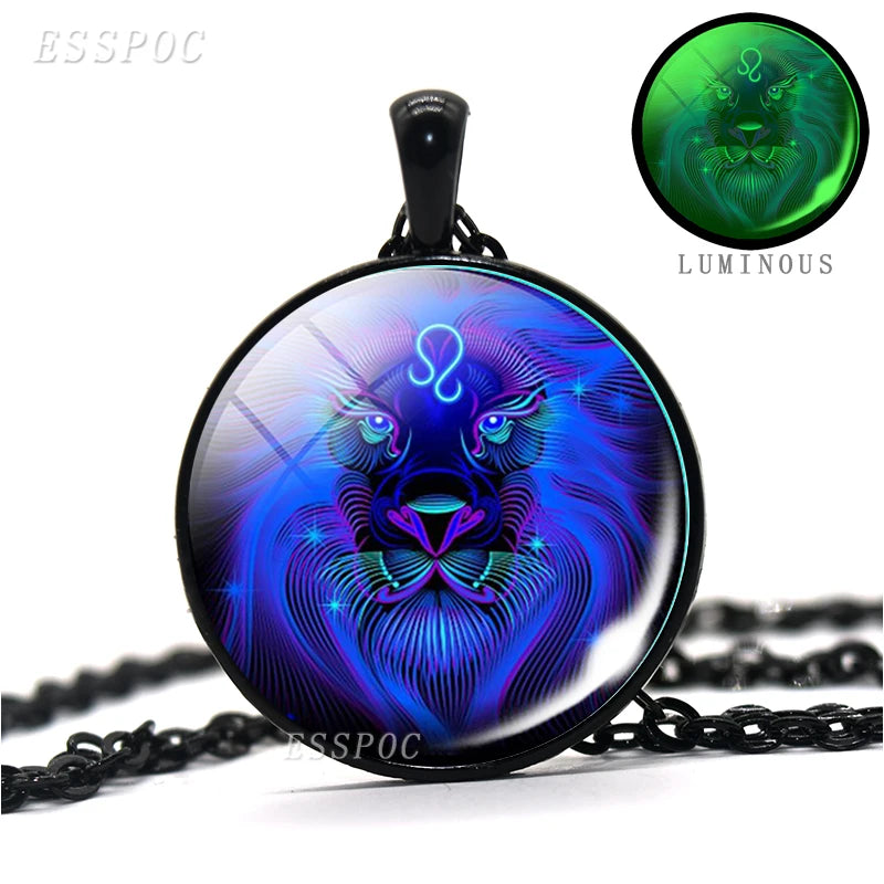 Zodiac Signs Luminous Glass