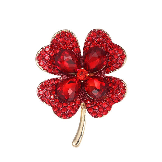 red Brooches