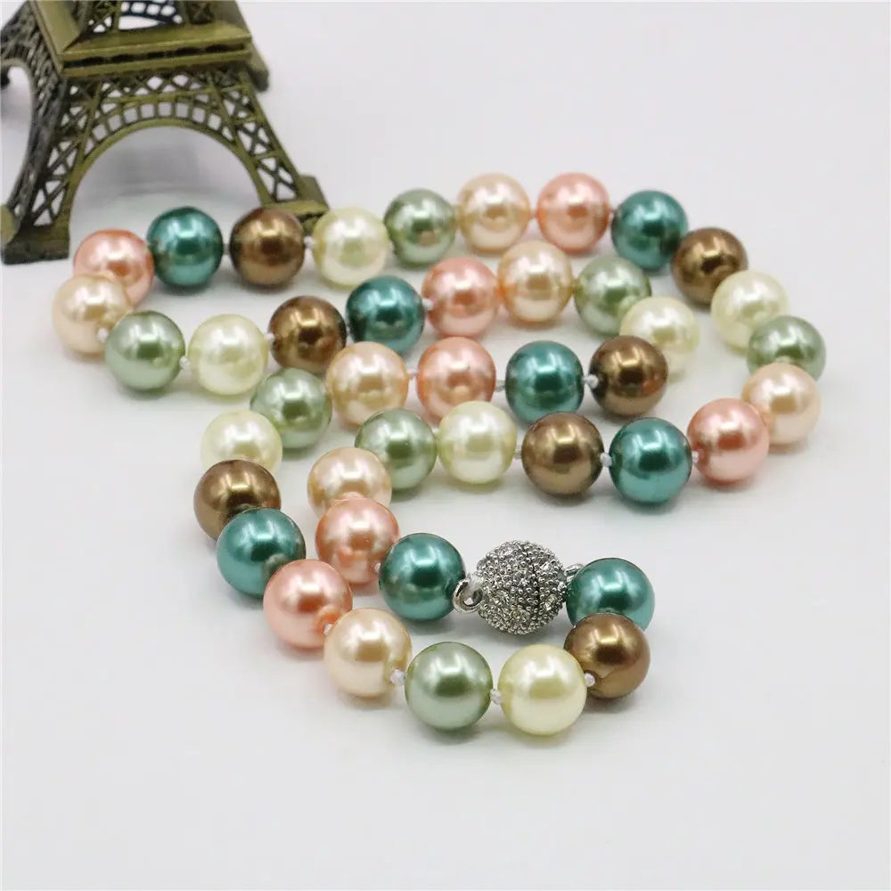 10mm South Shell Pearl Necklace