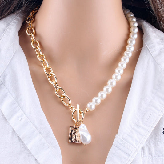 multi layers Pearl Necklaces