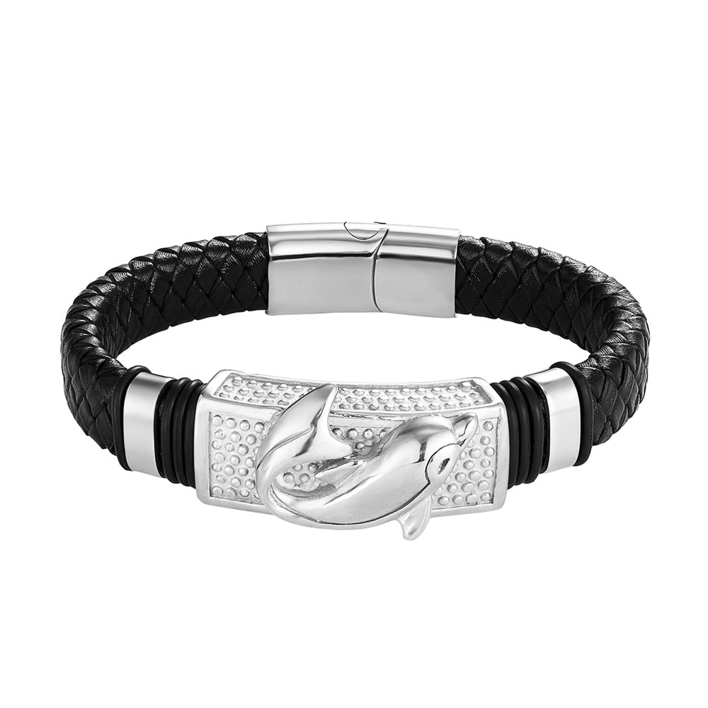 Fashion dolphin men's Bracelet