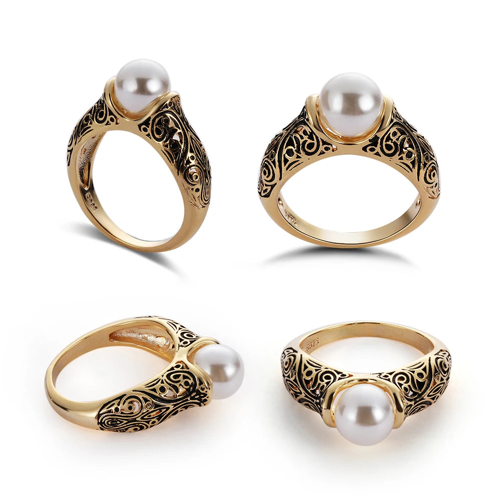 White Pearl Ring