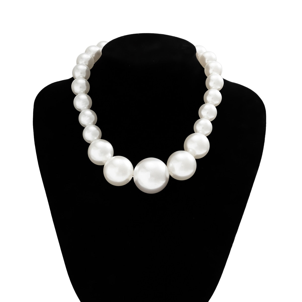 Big Pearl Jewelry Bridal Necklace Sets