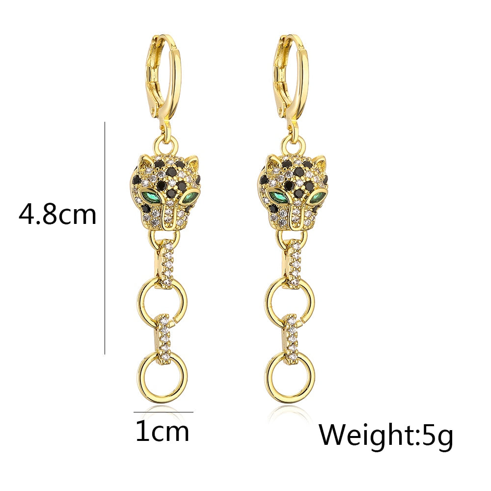 Animal Leopard Earrings