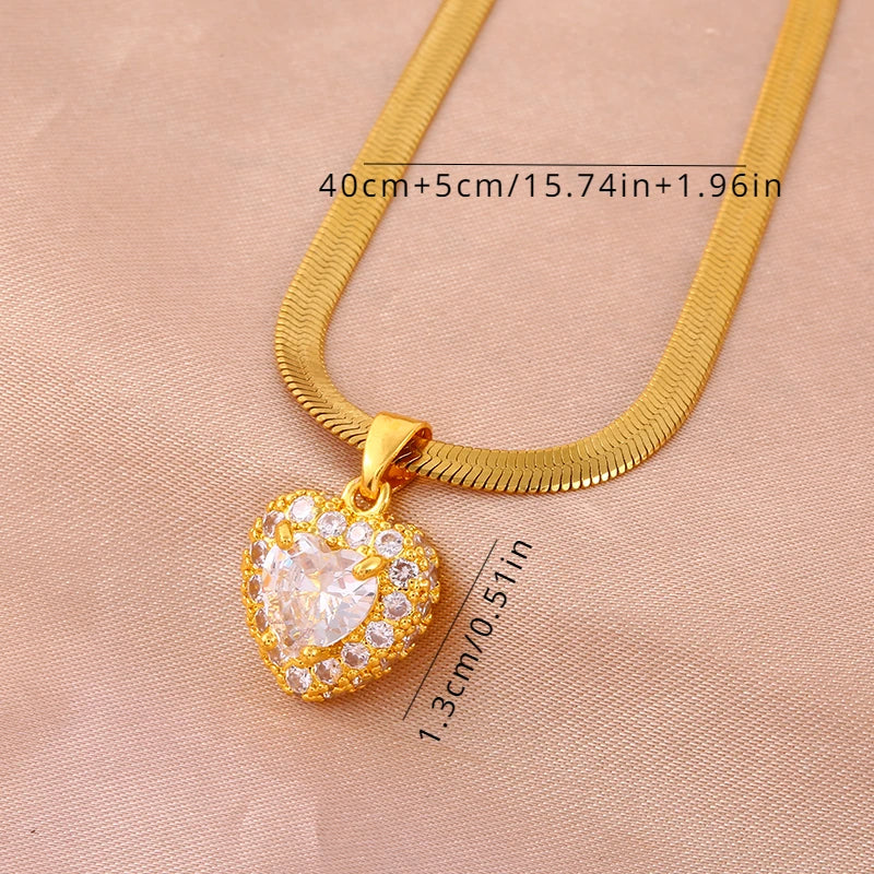 1 piece of love stone necklace