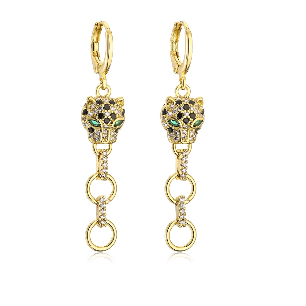 Animal Leopard Earrings