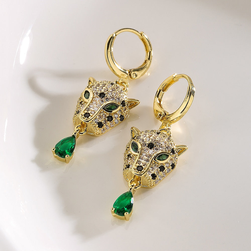 Animal Leopard Earrings