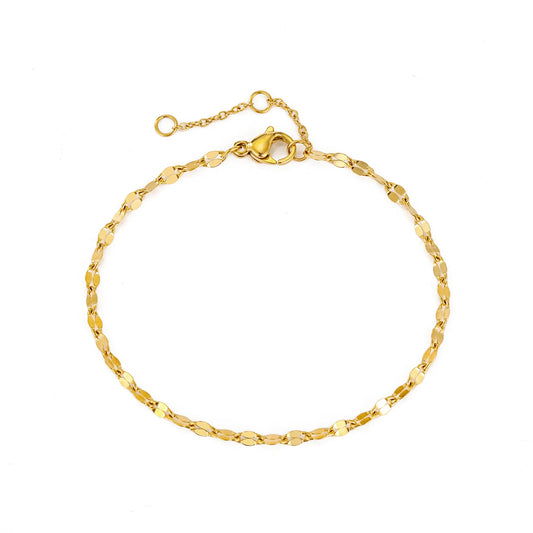 14K Gold Plated Chain Bracelets