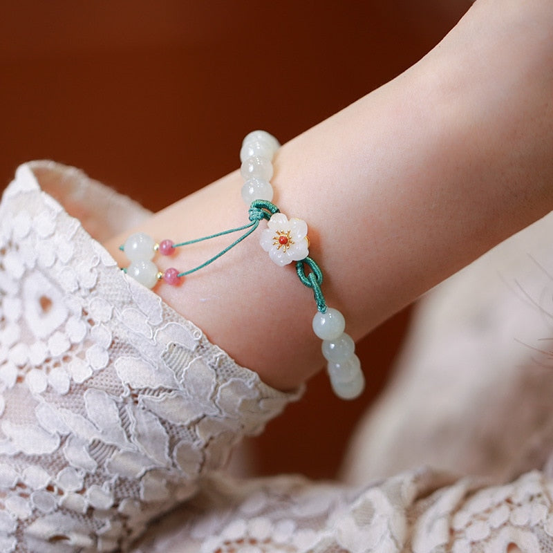 Flower Woven Bracelet