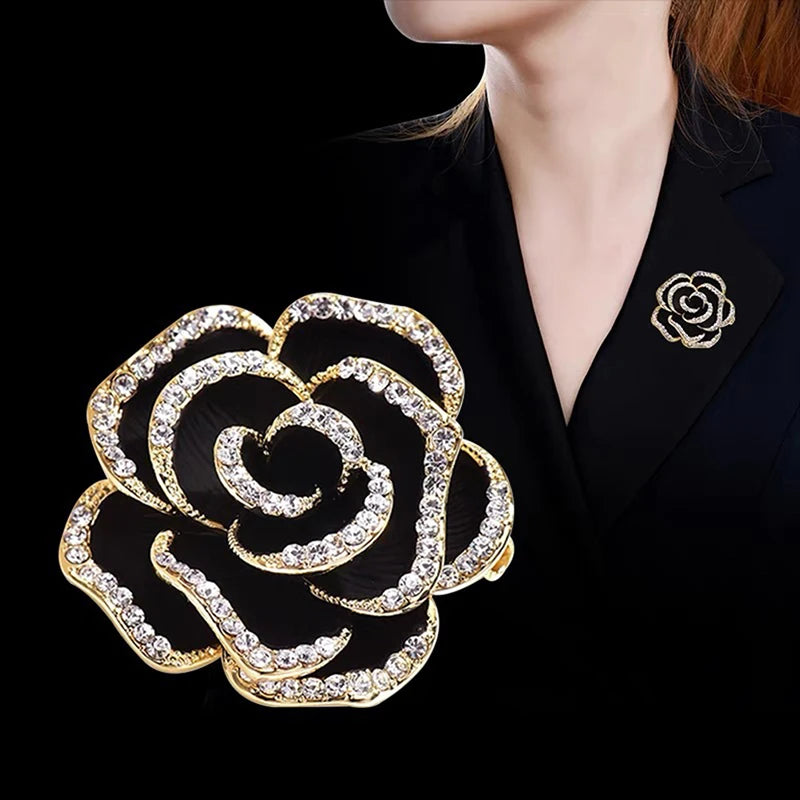 Camellia Flower Brooch