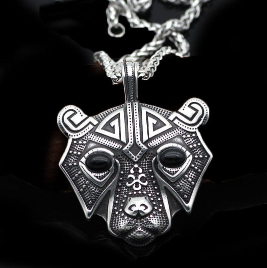 Creative Head Beast Necklace