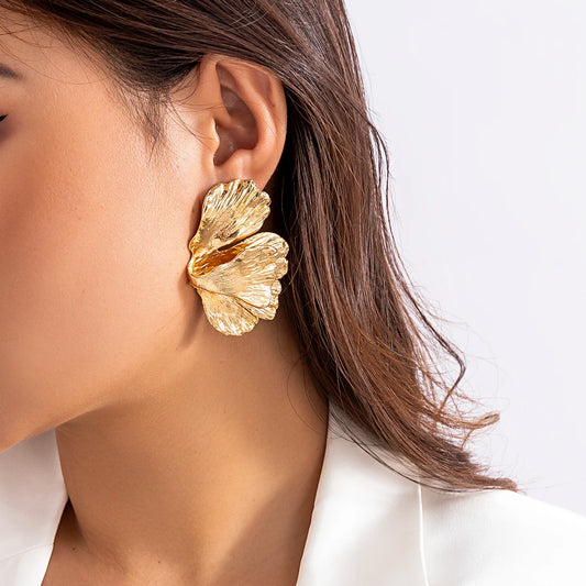 Leaf Drop Earrings