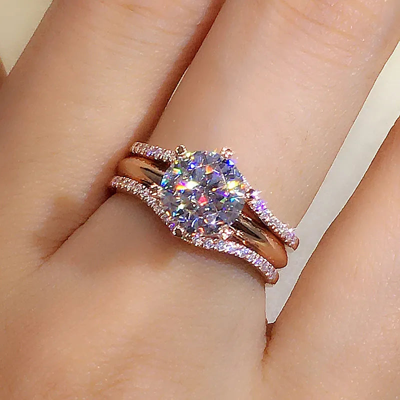 Rose Gold Color Rings for Women