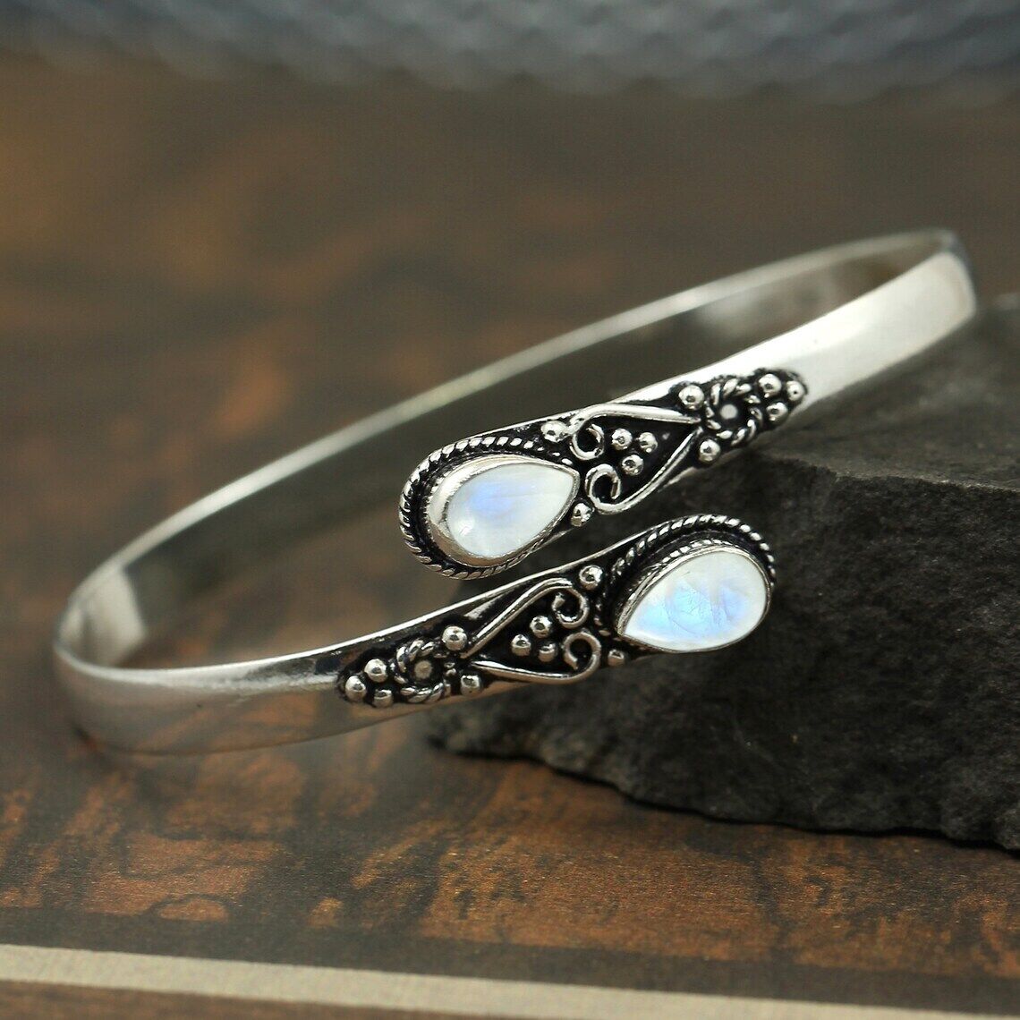 Elegant Open Adjustable Cuff Bangles