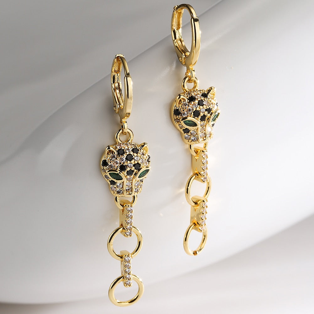 Animal Leopard Earrings