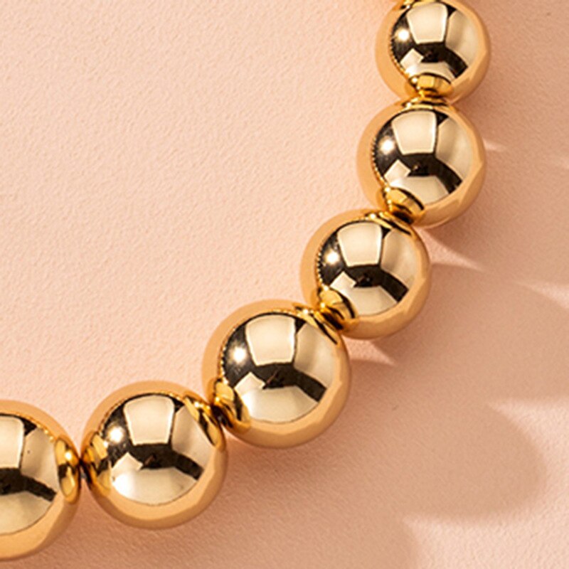 Gold Color Ball Beads