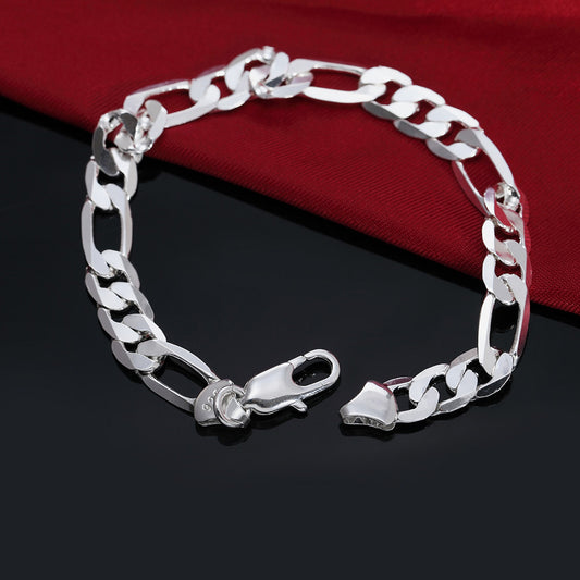 925 Sterling Silver 8MM bracelet