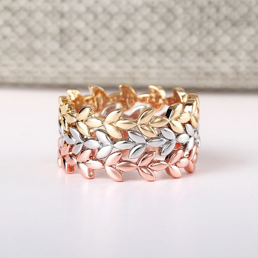 Leaves Shaped Ring for Women