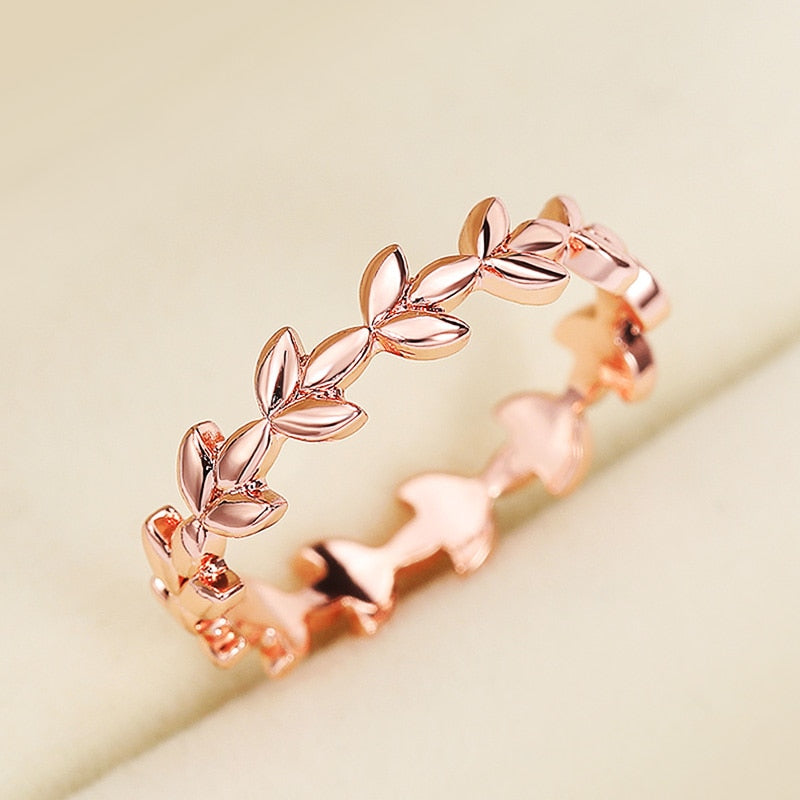 Leaves Shaped Ring for Women