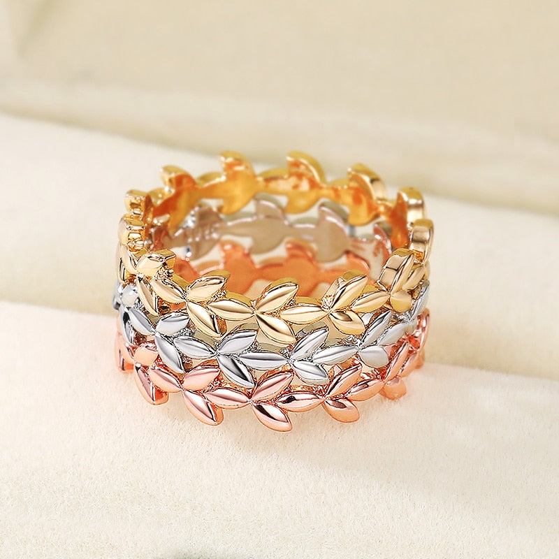 Leaves Shaped Ring for Women